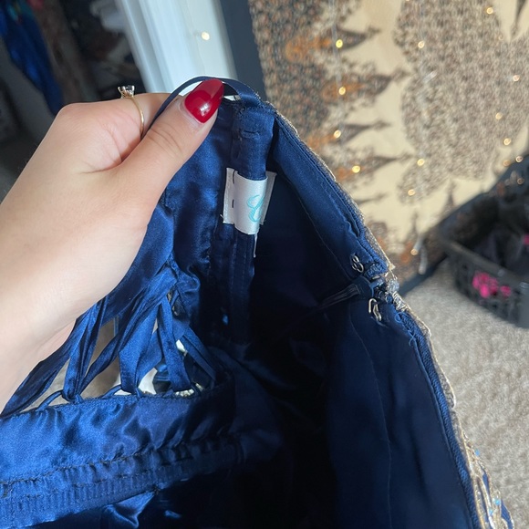 Camille La Vie Strapless Corset Homecoming or Formal Dress - Picture 5 of 6